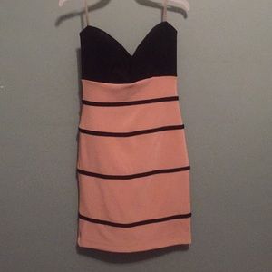 Strapless dress